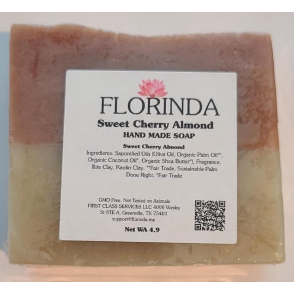 Florinda Beauty Sweet Cherry Almond Blossom Soap